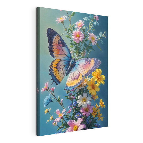 Wandbilder Schmetterling auf einer Blume