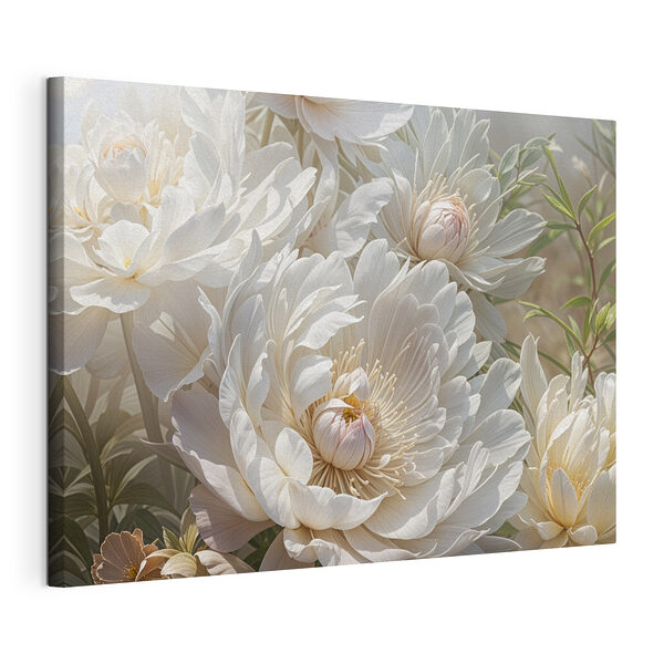 Gruppe von weißen Blumen Wandbilder Gruppe von weißen Blumen
