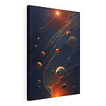 Wandbilder Planeten im Weltraum