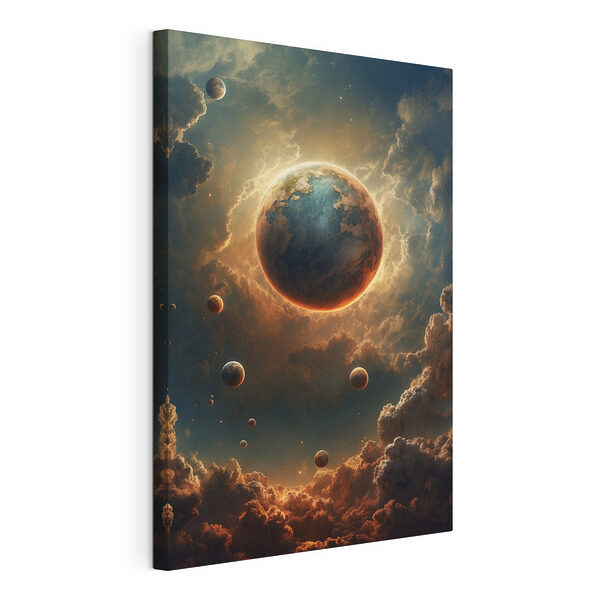 Planet am Himmel Wandbilder Planet am Himmel