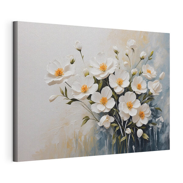 Wandbilder Malerei von weißen Blumen (Artikelnummer: s41039) Wandbilder Wandbilder Malerei von weißen Blumen (Artikelnummer: s41039)