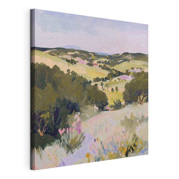 Wandbilder Gemälde einer Landschaft mit Bäumen und Hügeln (Artikelnummer: s41163) Wandbilder Wandbilder Gemälde einer Landschaft mit Bäumen und Hügeln (Artikelnummer: s41163)