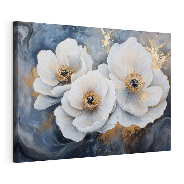 Wandbilder Malerei von weißen Blumen (Artikelnummer: s41833) Wandbilder Wandbilder Malerei von weißen Blumen (Artikelnummer: s41833)