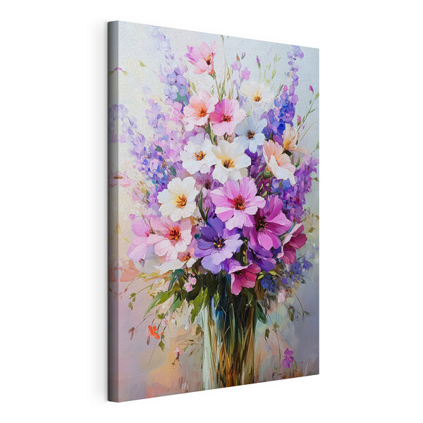 Wandbilder Wandbilder Gemälde von Blumen in einer Vase (Artikelnummer: s41999)