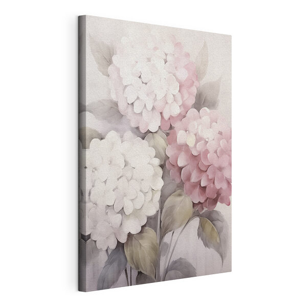 Gemälde mit rosa Blumen Wandbilder Gemälde mit rosa Blumen