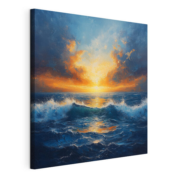Wandbilder Wandbilder Sonnenuntergang über dem Meer (Artikelnummer: s42510)