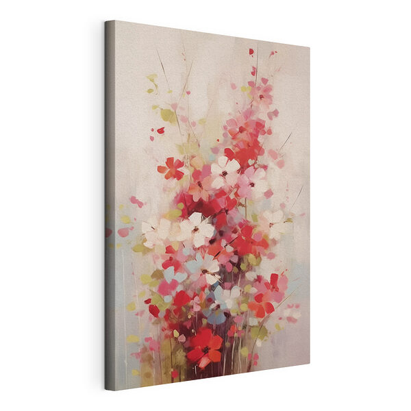 Gemälde von Blumen in einer Vase Wandbilder Gemälde von Blumen in einer Vase