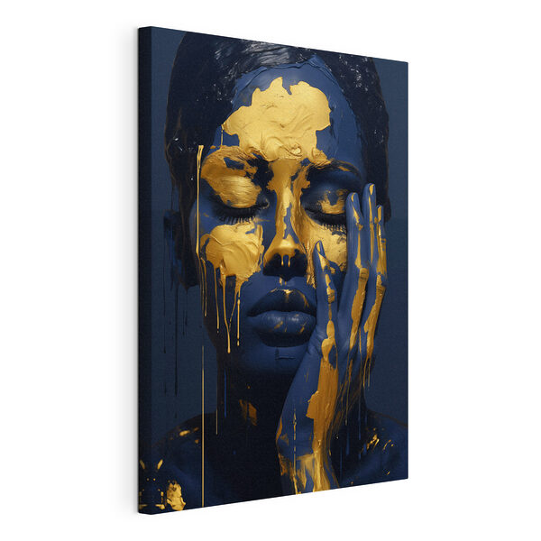 Abstrakte Schönheit durch Farbe Wandbilder Abstrakte Schönheit durch Farbe