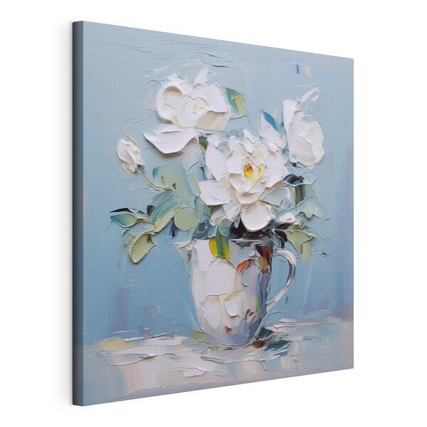 Wandbilder Gemälde von Blumen in einer Tasse (Artikelnummer: s43225) Wandbilder Wandbilder Gemälde von Blumen in einer Tasse (Artikelnummer: s43225)