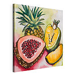 Wandbilder Aquarellmalerei von Obst