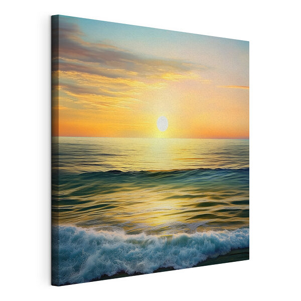 Sonnenuntergang über einer Wasserfläche Wandbilder Sonnenuntergang über einer Wasserfläche