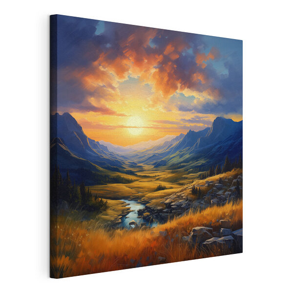 Wandbilder Landschaft mit einem Fluss und Bergen (Artikelnummer: s43378) Wandbilder Wandbilder Landschaft mit einem Fluss und Bergen (Artikelnummer: s43378)