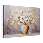 Wandbilder Gemälde von Blumen in einer Vase