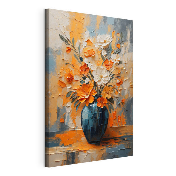 Gemälde von Blumen in einer Vase Wandbilder Gemälde von Blumen in einer Vase