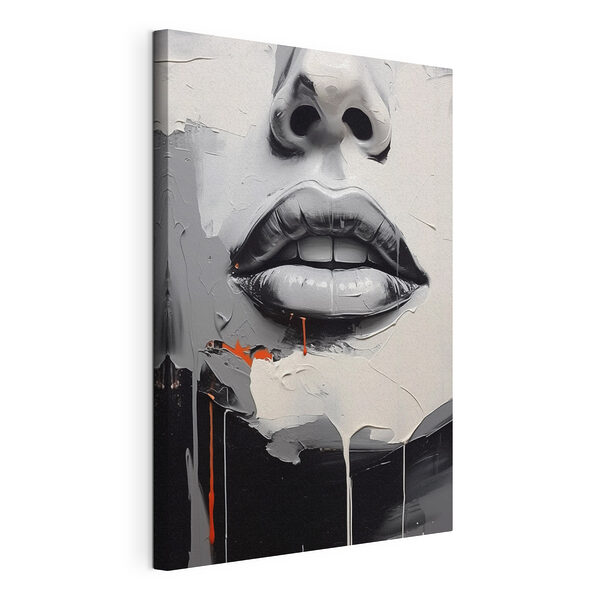 Wandbilder Gemälde einer Frau’s Lippen (Artikelnummer: s44119) Wandbilder Wandbilder Gemälde einer Frau’s Lippen (Artikelnummer: s44119)