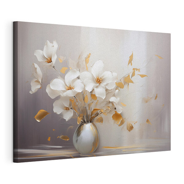 Zarte Blüten in einer heiteren Vase Wandbilder Zarte Blüten in einer heiteren Vase