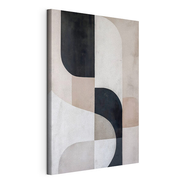 Schwarz-weißes Kunstwerk Wandbilder Schwarz-weißes Kunstwerk