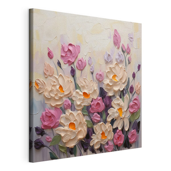 Wandbilder Wandbilder Malerei von Blumen und Blättern (Artikelnummer: s44291)