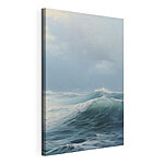 Wandbilder Wellen im Meer mit Wolken