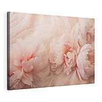 Wandbilder Gruppe rosa Blumen