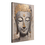 Wandbilder Gemälde eines Buddha-Gesichts