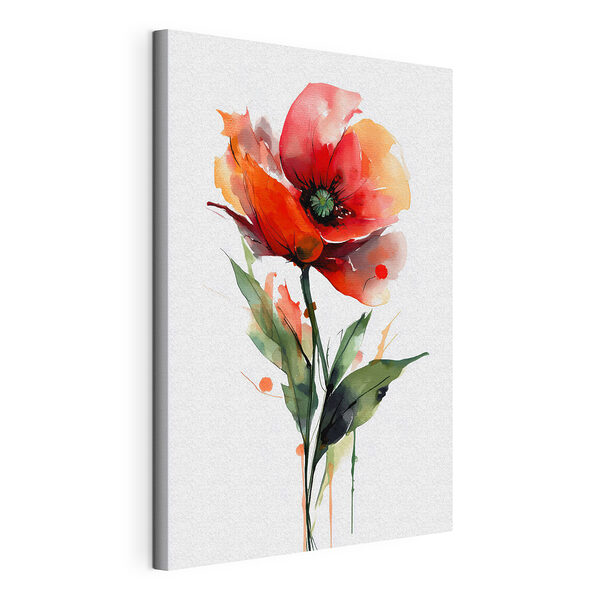 Wandbilder Aquarellbild einer Blume (Artikelnummer: s47086) Wandbilder Wandbilder Aquarellbild einer Blume (Artikelnummer: s47086)