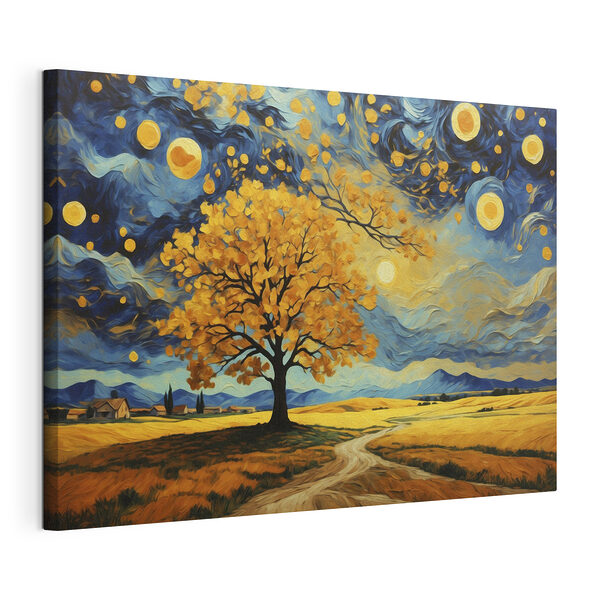 Wandbilder Gemälde eines Baumes auf einem Feld (Artikelnummer: s47255) Wandbilder Wandbilder Gemälde eines Baumes auf einem Feld (Artikelnummer: s47255)