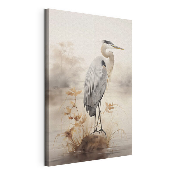 Wandbilder Wandbilder Vogel, der auf einem Felsen steht (Artikelnummer: s47426)
