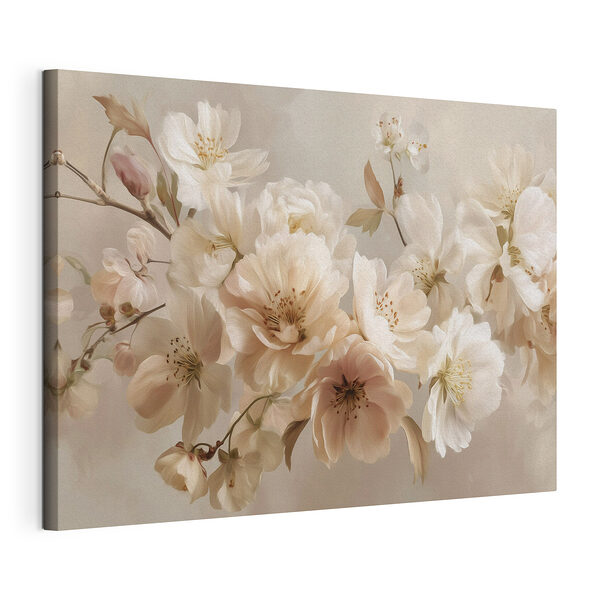 Gruppe weißer Blumen Wandbilder Gruppe weißer Blumen