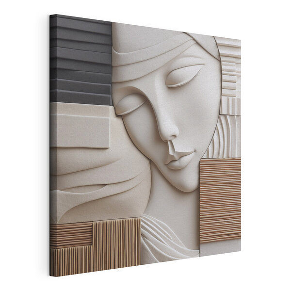 Wandbilder Skulptur eines Frauengesichts (Artikelnummer: s47709) Wandbilder Wandbilder Skulptur eines Frauengesichts (Artikelnummer: s47709)