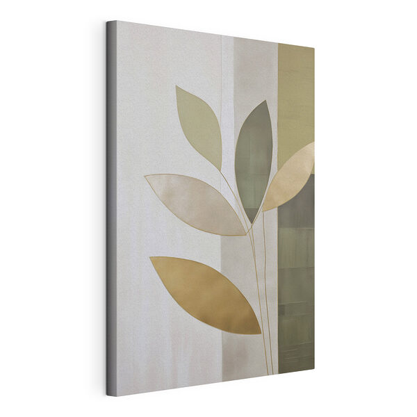 Wandbilder Gemälde von Blättern an einer Wand (Artikelnummer: s47713) Wandbilder Wandbilder Gemälde von Blättern an einer Wand (Artikelnummer: s47713)