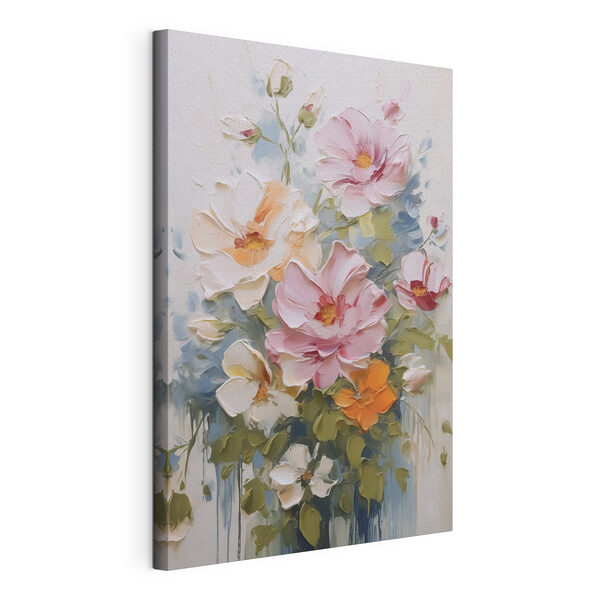 Wandbilder Blumenmalerei auf weißem Untergrund (Artikelnummer: s48057) Wandbilder Wandbilder Blumenmalerei auf weißem Untergrund (Artikelnummer: s48057)