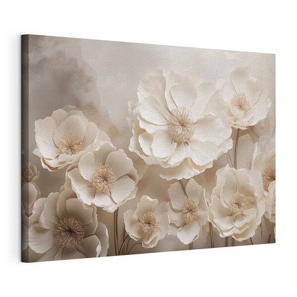 Gruppe weißer Blumen Wandbilder Gruppe weißer Blumen