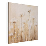 Wandbilder Blumenmalerei an einer Wand