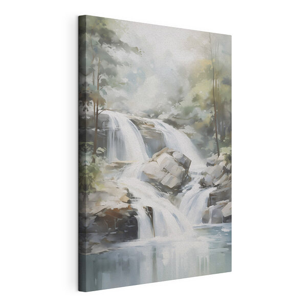 Wandbilder Wasserfall im Wald (Artikelnummer: s48415) Wandbilder Wandbilder Wasserfall im Wald (Artikelnummer: s48415)