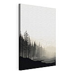 Wandbilder Landschaft mit Bäumen und Bergen