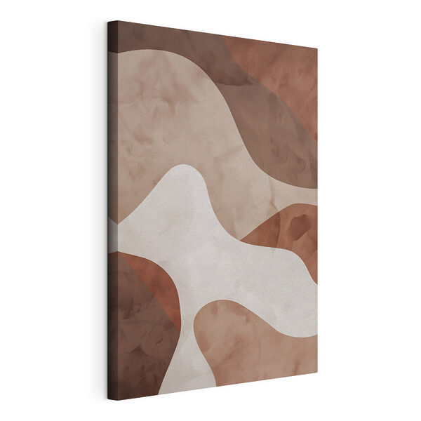 Wandbilder Braune und weiße Wand