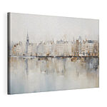Wandbilder Aquarell einer Stadt