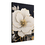 Wandbilder Elegante Blume mit zarten Blütenblättern