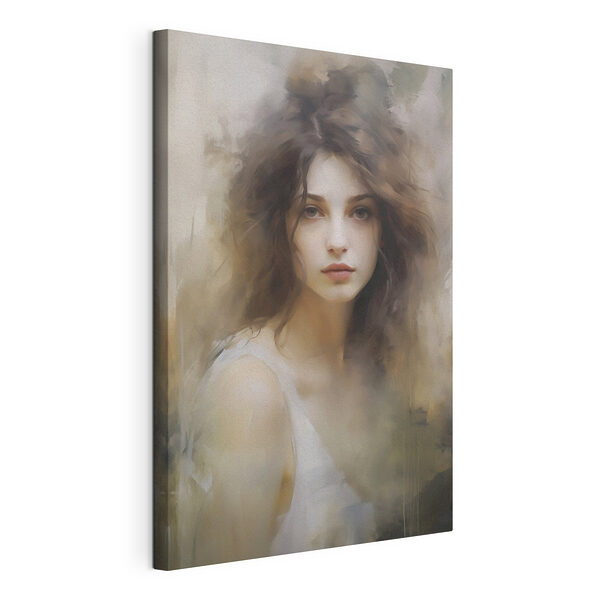 Wandbilder Wandbilder Frau mit langen braunen Haaren (Artikelnummer: s48683)
