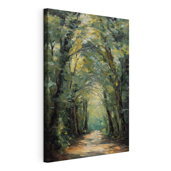Wandbilder Gemälde eines Weges durch einen Wald (Artikelnummer: s48705) Wandbilder Wandbilder Gemälde eines Weges durch einen Wald (Artikelnummer: s48705)