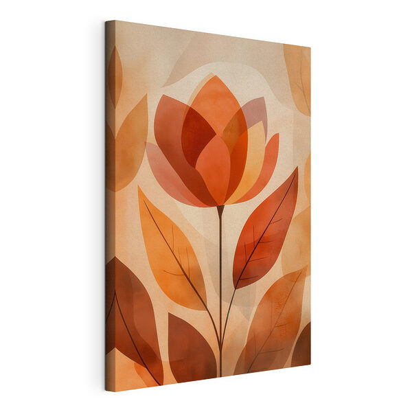 Wandbilder Blume mit Blättern (Artikelnummer: s48712) Wandbilder Wandbilder Blume mit Blättern (Artikelnummer: s48712)