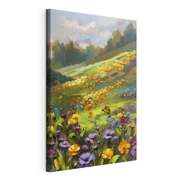 Wandbilder Gemälde eines Blumenfeldes (Artikelnummer: s48827) Wandbilder Wandbilder Gemälde eines Blumenfeldes (Artikelnummer: s48827)