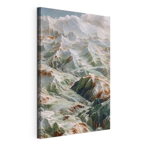 Wandbilder Wandbilder Gebirgskette mit Schnee (Artikelnummer: s48828)