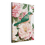 Wandbilder Vogel auf einer Blume