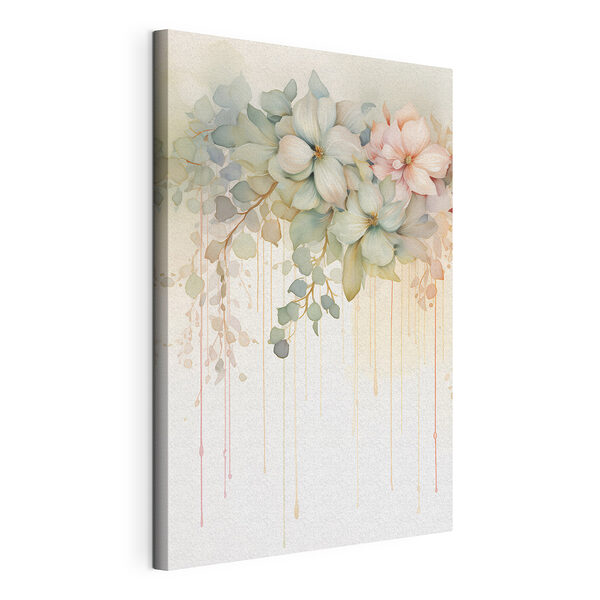 Wandbilder Gemälde mit Blumen auf weißem Hintergrund (Artikelnummer: s48920) Wandbilder Wandbilder Gemälde mit Blumen auf weißem Hintergrund (Artikelnummer: s48920)