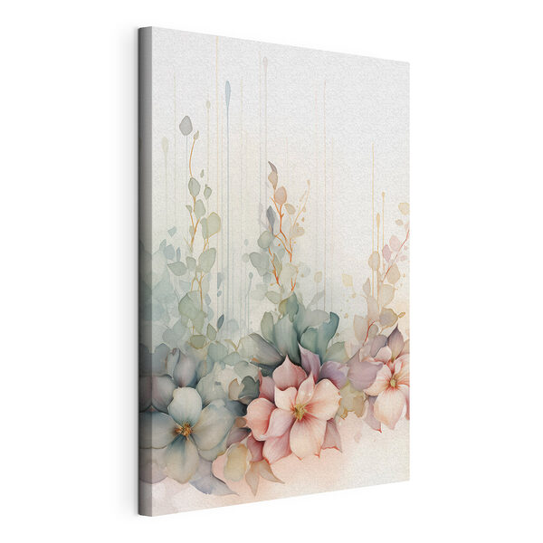 Wandbilder Gemälde mit Blumen und Blättern (Artikelnummer: s48921) Wandbilder Wandbilder Gemälde mit Blumen und Blättern (Artikelnummer: s48921)