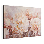 Wandbilder Blumenmalerei an einer Wand