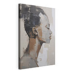 Wandbilder Gemälde des Gesichts einer Frau