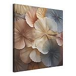 Wandbilder Blumenarrangement aus Papier
